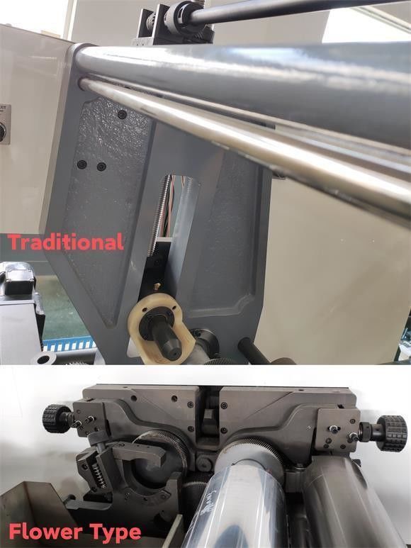 उच्च गति फ्लेक्सो प्रिंटिंग स्लिटिंग और ट्रिमिंग मशीन FM-T400 30-300GSM पेपर के लिए