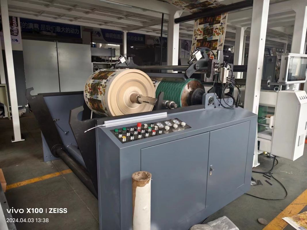 FM-TP1350 स्वचालित पैकेजिंग कागज उत्पादन के लिए गर्म हवा चाकू कोटिंग मशीन