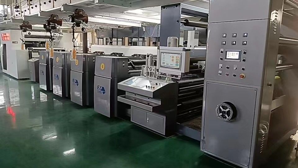 11kw मुख्य मोटर पावर मेडिकल पैकेज फ्रेम कोटिंग फ्लेक्सो प्रिंटर B2B के लिए