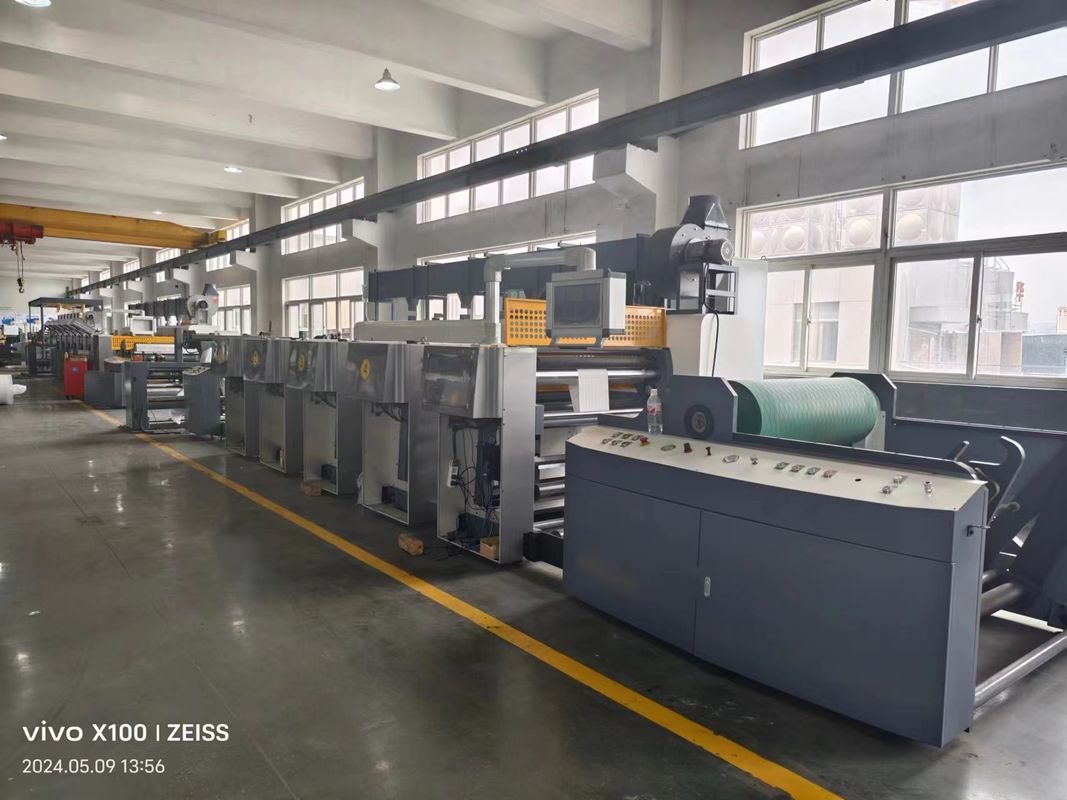 कागज और प्लास्टिक के लिए 4 रंग स्वचालित फ्लेक्सोग्राफिक प्रिंटर