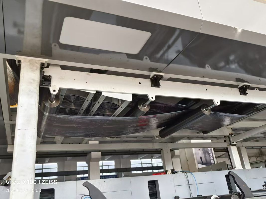 नई स्थिति 1150MM स्वचालित सर्वो क्षैतिज फ्लेक्सो प्रिंटिंग मशीन खाद्य पैकेजिंग के लिए कागज कार्ड कागज बैग