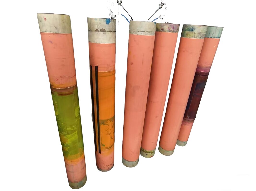 उच्च रेखाएं एनिलोक्स रोलर आस्तीन प्रिंटिंग प्लेट रोलर फ्लेक्सो प्रिंटिंग मशीन पेपर कप प्रिंटिंग मशीन