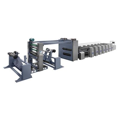 घुमावदार केस बॉक्स फ्लेक्सोग्राफिक प्रेस मशीन 150m/Min 100mm