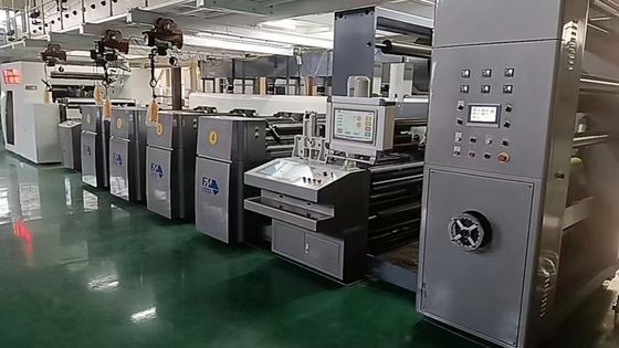 11kw मुख्य मोटर पावर मेडिकल पैकेज फ्रेम कोटिंग फ्लेक्सो प्रिंटर B2B के लिए