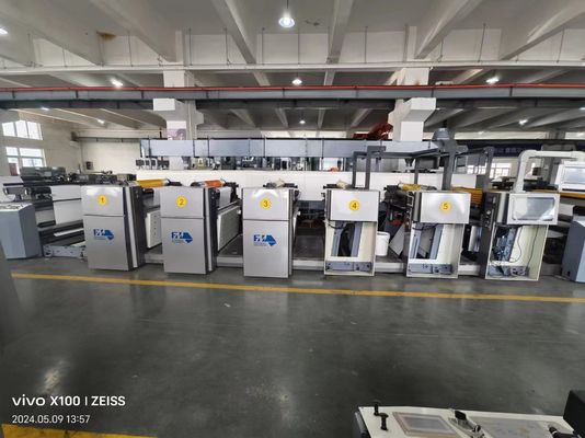 समय और सामग्री की बचत के लिए अनुकूलित अनुरोध इकाई प्रकार फ्लेक्सो प्रिंटिंग मशीन