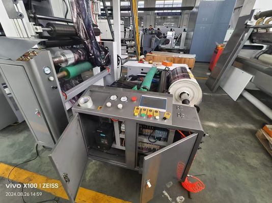 नई स्थिति 1150MM स्वचालित सर्वो क्षैतिज फ्लेक्सो प्रिंटिंग मशीन खाद्य पैकेजिंग के लिए कागज कार्ड कागज बैग